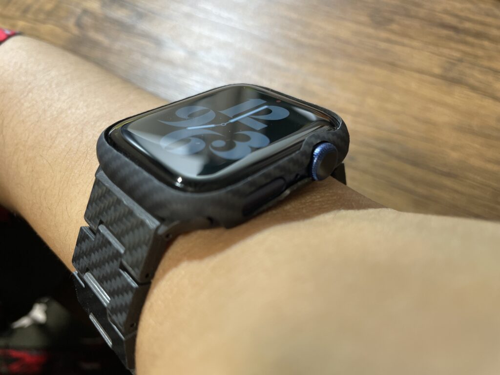高級品市場 PITAKA カーボン製 Watch Band ケース Apple